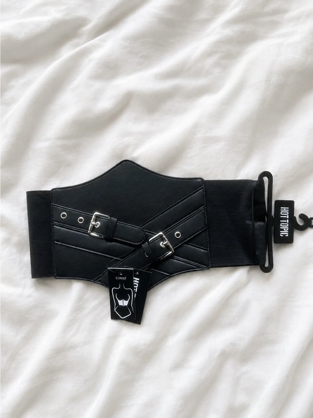 Hot Topic Crisscross Buckle Corset Bet